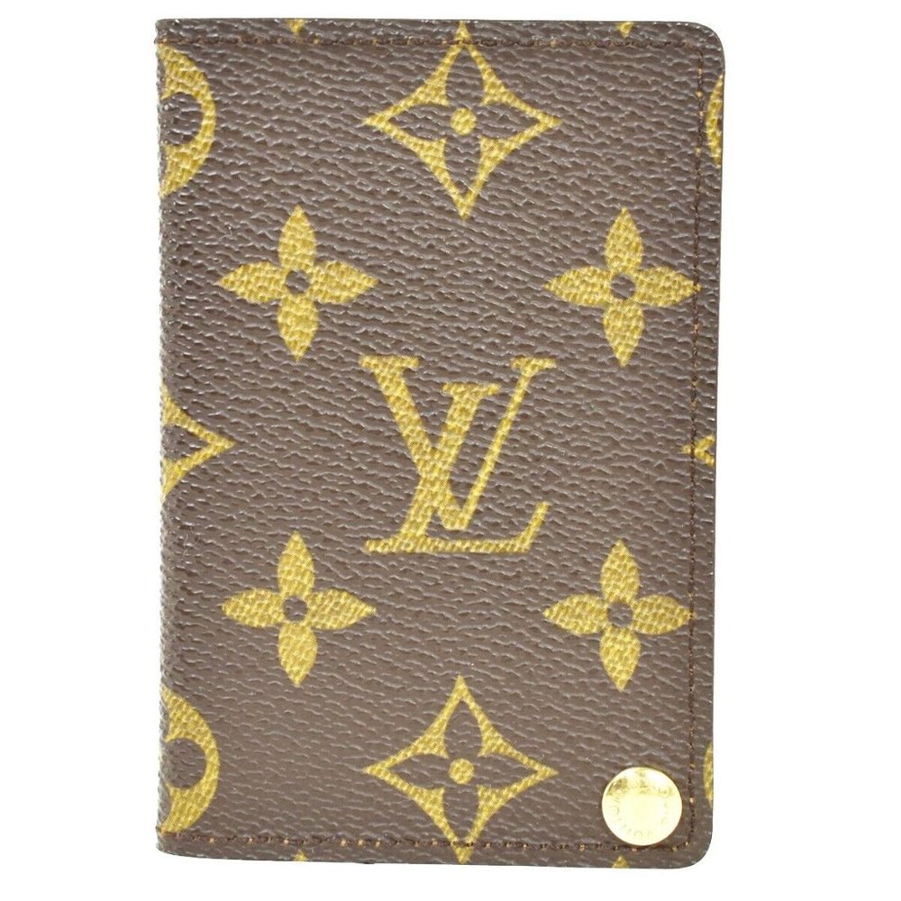 Louis Vuitton Monogram Porte Billets Cartes Credit Pression Card Case